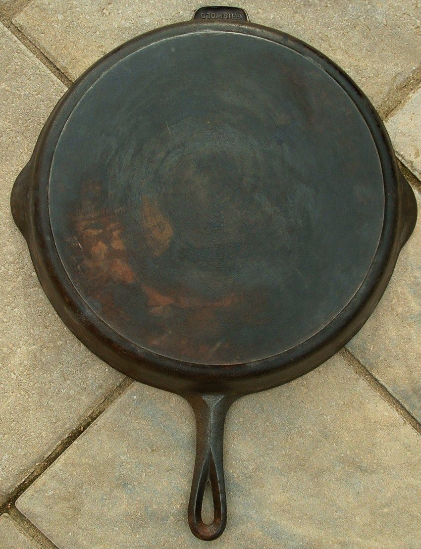 Very RARE 13 Griswold Erie Cast Iron Skillet Pan