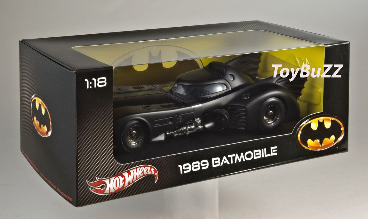 Hot Wheels 1989 Batmobile Batman X5533 Michael Keaton New 2012