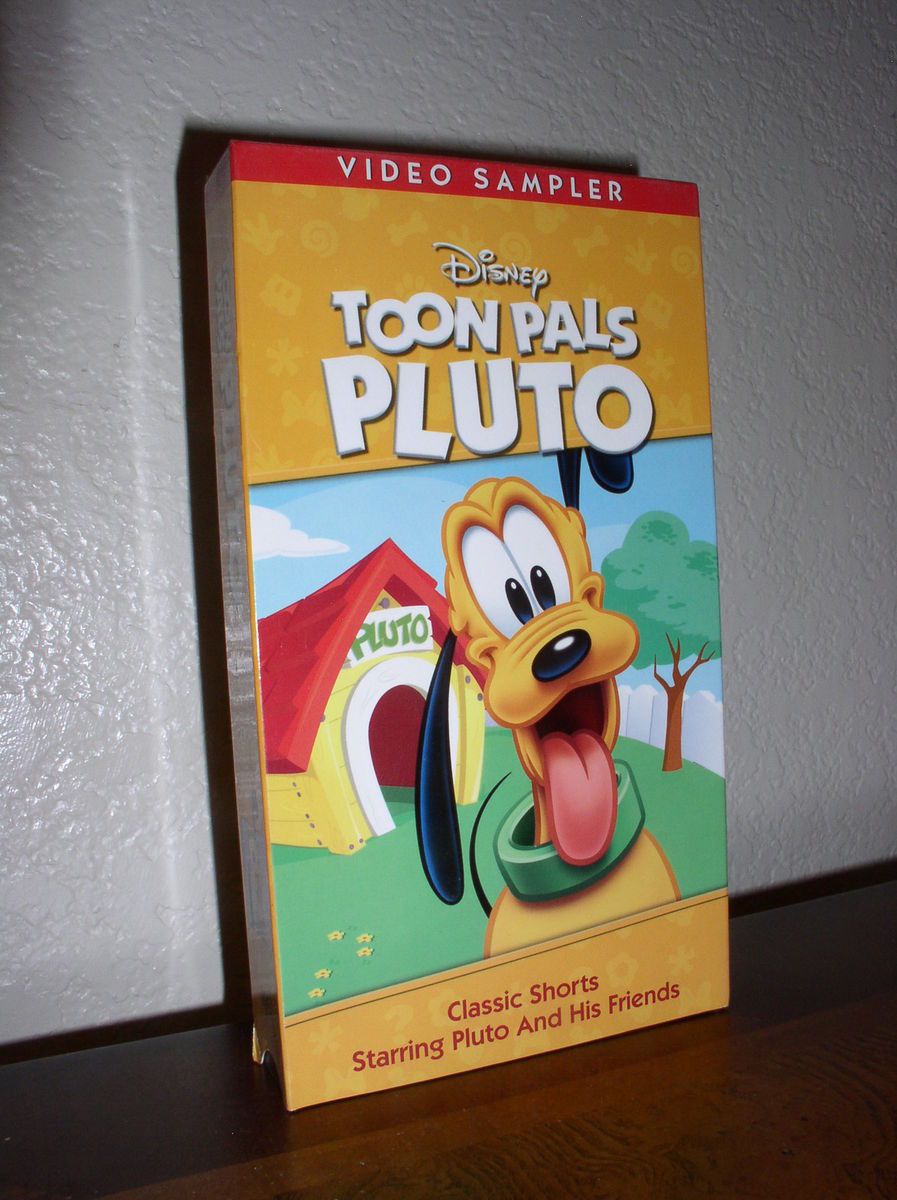 Video Sampler Disney Toon Pals Pluto VHS