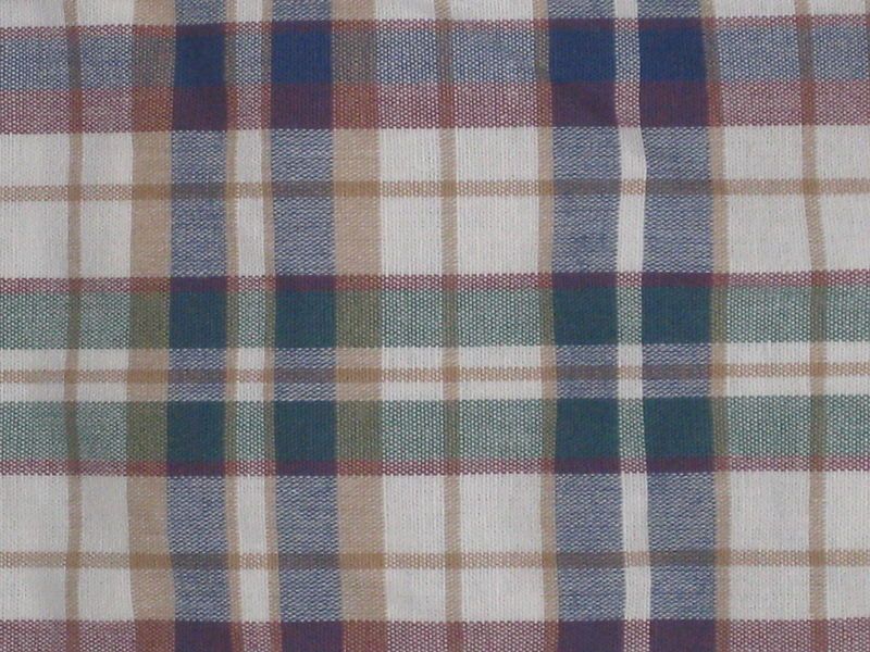 Longaberger Woven Traditions Plaid 27 x 16 Fabric