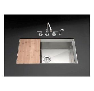 KOHLER POISE UNDERCOUNTER STAINLESS STEEL KITCHEN SINK K 3158 H