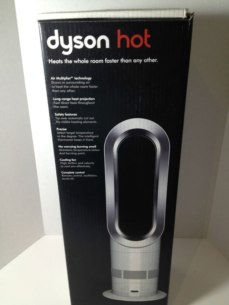 Dyson AM04 SILVER Heater Fan Air Multiplier Hot Cool  WE SHIP