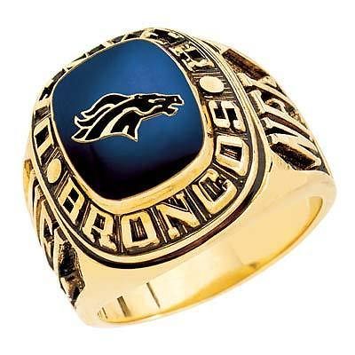 Balfour Trophy Display Ring Denver Broncos NFL NEW