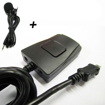 Handsfree Microphone Car Kits For Yatour Music CD Changer iPod Adaptor