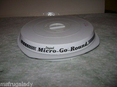 ORIGINAL Microwave Oven MICRO GO ROUND Rotating PLATE