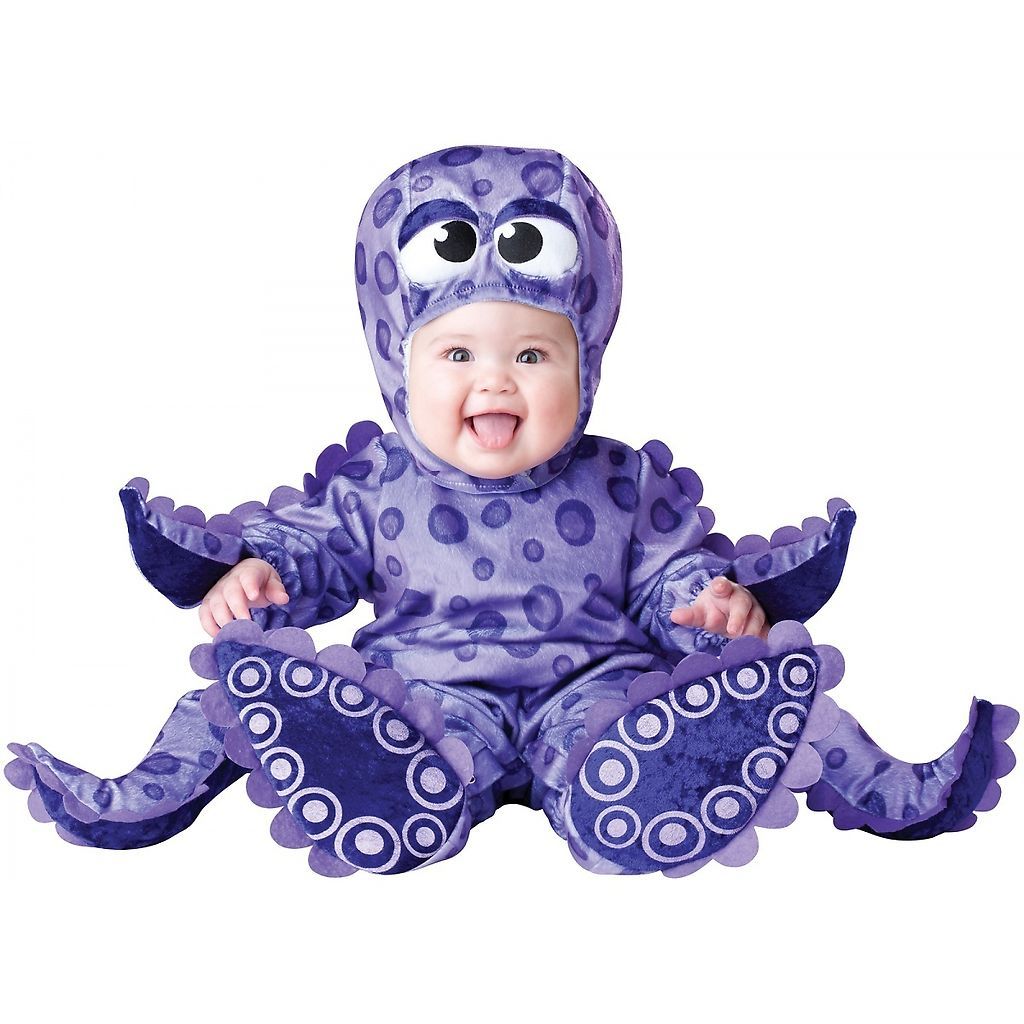 Baby Infant Toddler Octopus High Quality Deluxe Halloween Costume