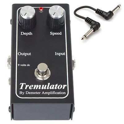 DEMETER TRM 1 TREMULATOR Guitar Tremolo Effects Pedal +FREE 6 CABLE