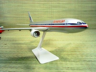 American Airline Boeing 777 aircraft 1250 scale plane 10 long