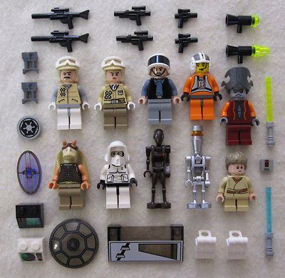 STAR WARS MINIFIG LOT figures people jedi minifigures guys toy clone