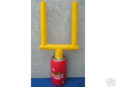 NFL Goal Post Great for Football Party Coca Cola Super Bowl New