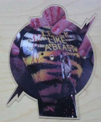 WASP ANIMAL SHAPED PIC DISC RARE COD PIECE SHEPED WITH SHOW NO MERCY