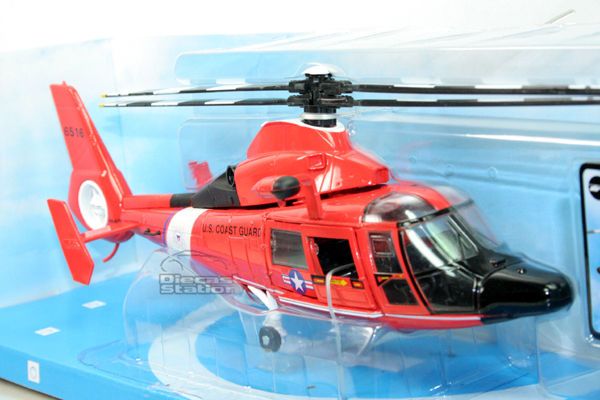 NEW RAY Helicopter US Coast Guard DAUPHIN HH 65C DIE CAST 1/48 # 25503