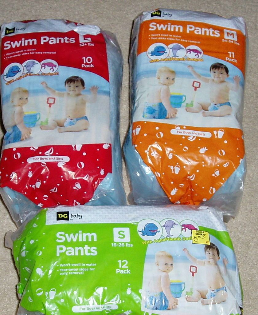 DG Baby Swim Diapers ~ 3 sizes