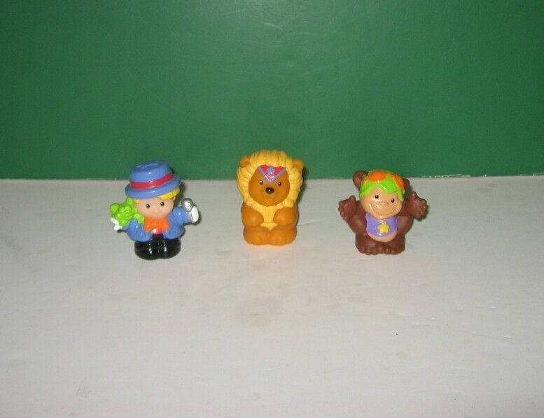 Fisher Price Little People On The Go Circus Figure Set w/ Monkey