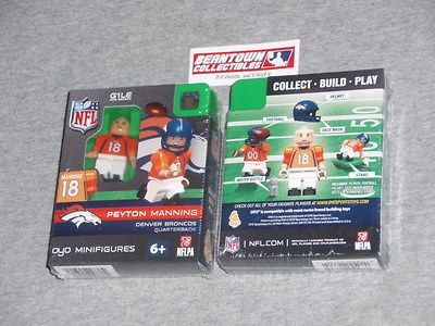 OYO NFL Denver Broncos Peyton Manning Action Figure Like Lego FREE