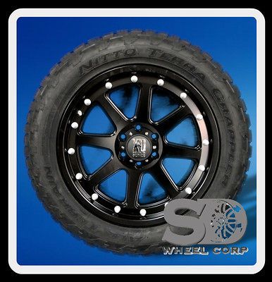 20 XD ADDICT BLACK W/275 55 20 NITTO TERRA GRAPPLER AT (Specification