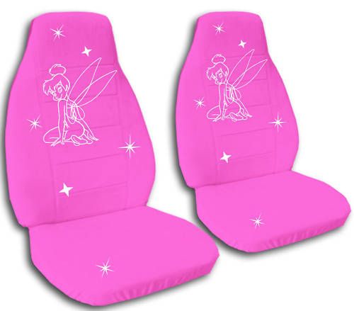 NICE SET TINKERBELL CAR SEAT COVERS 12 COLORS TO CHOOSE