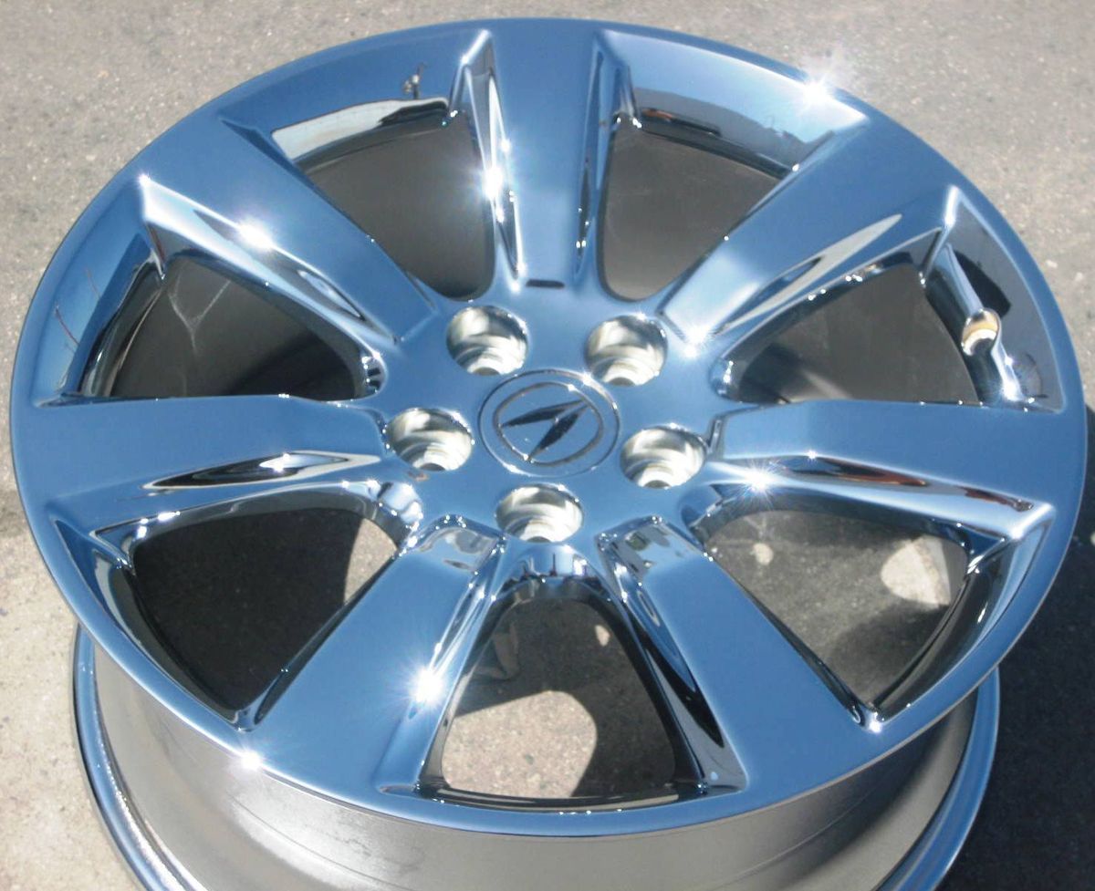  YOUR STOCK 2010 13 4 NEW 19 FACTORY ACURA ZDX OEM CHROME WHEELS RIMS
