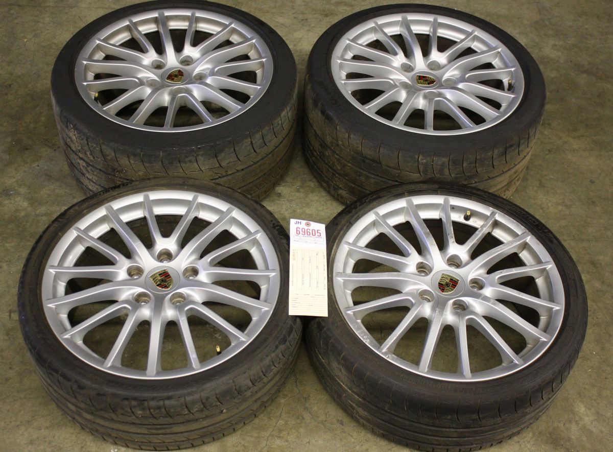 911 997 Carrera 4 4S Sport Design Wheels Rims Set 8x19 11x19