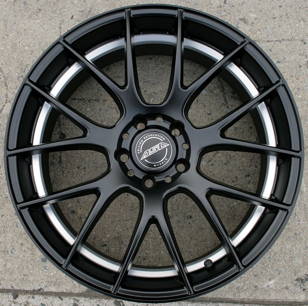 ASA GT5 20 Black Rims Wheels Honda Pilot 02 08 20 x 8 5 5H 32
