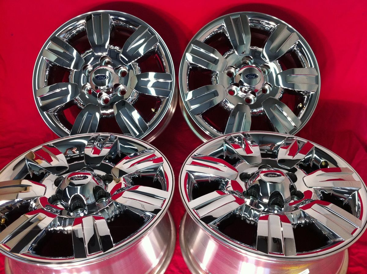Expedition FX4 Lariat King Ranch Factory 18 Chrome Wheels Rims
