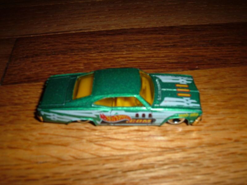 1996 Hot Wheels 65 Impala Lowrider Green Car Toy Lot