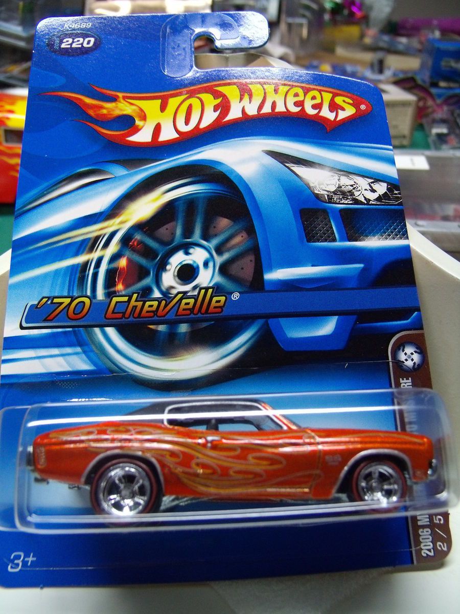 Hot Wheels Carded Limited Edition 06 Mystery Car 70 Chevy Chevelle