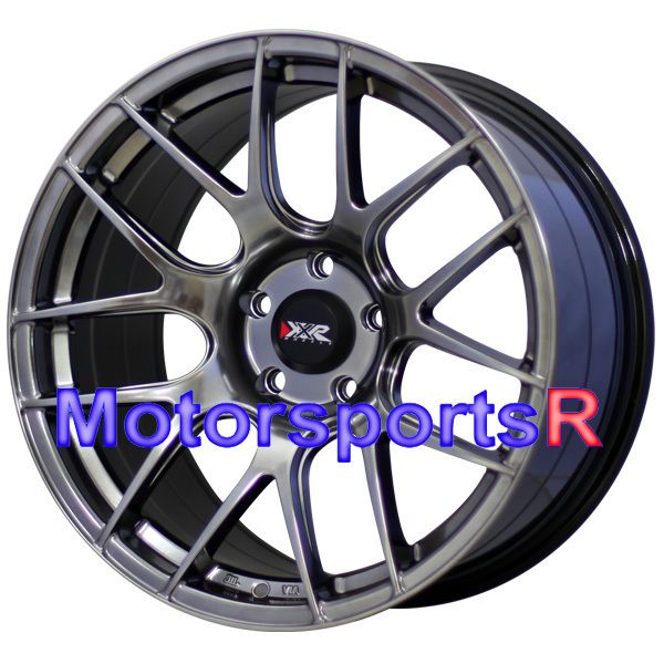 18 XXR 530 C Black Wheels Rims Concave Staggered 98 04 Ford Mustang GT