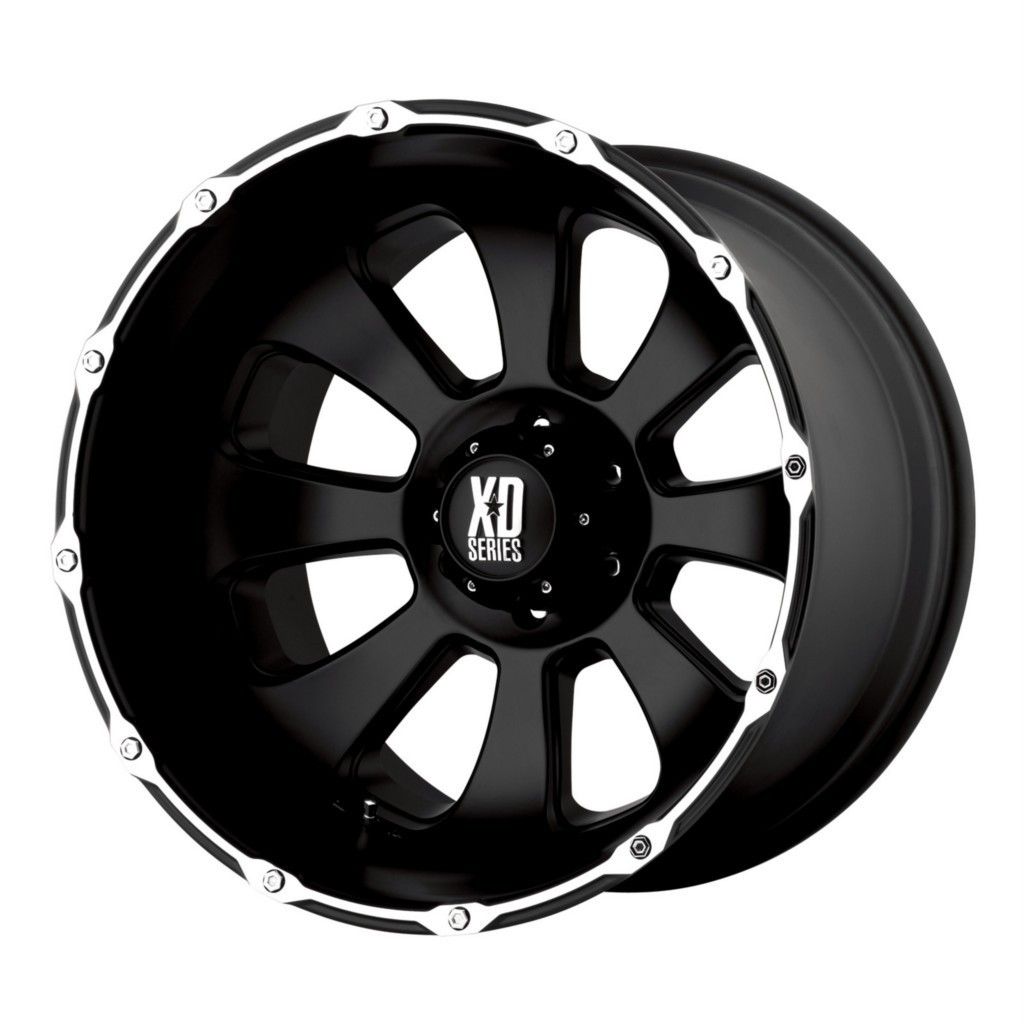 20 inch KMC XD Armour Black Wheels Rims 5x135 Ford F150